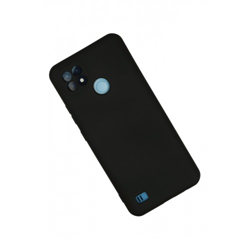 Newface Realme C21 Kılıf Nano içi Kadife Silikon - Siyah Newface Realme C21 Kılıf Nano içi Kadife Silikon - Siyah