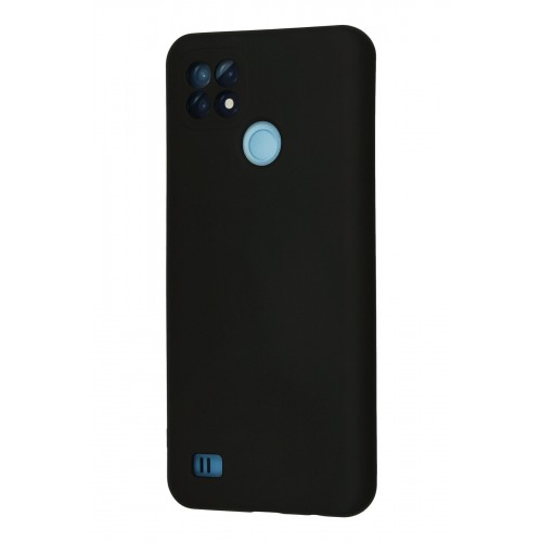 Newface Realme C21 Kılıf Nano içi Kadife Silikon - Siyah Newface Realme C21 Kılıf Nano içi Kadife Silikon - Siyah