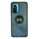 Newface Xiaomi Redmi K40 Kılıf Montreal Yüzüklü Silikon Kapak - Yeşil Newface Xiaomi Redmi K40 Kılıf Montreal Yüzüklü Silikon Kapak - Yeşil