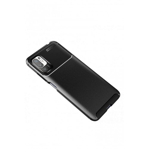Newface Xiaomi Poco M3 Pro Kılıf Focus Karbon Silikon - Siyah Newface Xiaomi Poco M3 Pro Kılıf Focus Karbon Silikon - Siyah