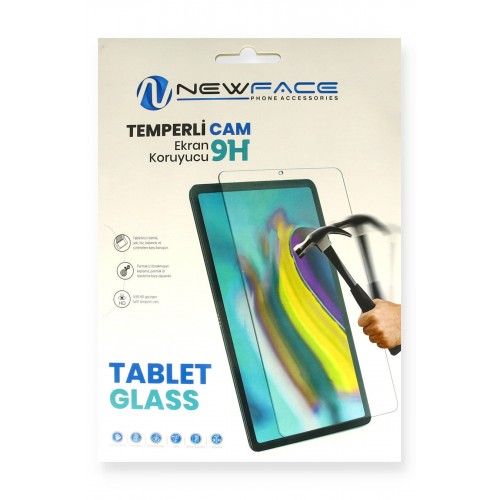Newface Samsung Galaxy T737 Tab S7 FE 12.4 Tablet Cam Ekran Koruyucu Newface Samsung Galaxy T737 Tab S7 FE 12.4 Tablet Cam Ekran Koruyucu