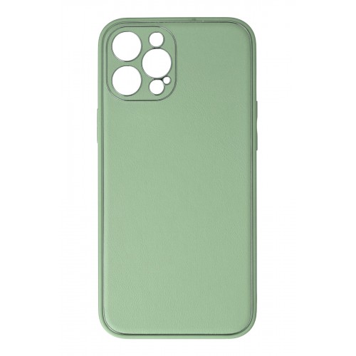 Newface iPhone 12 Pro Kılıf Coco Deri Silikon Kapak - Açık Yeşil Newface iPhone 12 Pro Kılıf Coco Deri Silikon Kapak - Açık Yeşil