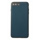 Newface iPhone 7 Plus Kılıf Coco Deri Silikon Kapak - Mavi Newface iPhone 7 Plus Kılıf Coco Deri Silikon Kapak - Mavi