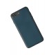 Newface iPhone 8 Plus Kılıf Coco Deri Silikon Kapak - Mavi Newface iPhone 8 Plus Kılıf Coco Deri Silikon Kapak - Mavi