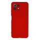 Newface Xiaomi Mİ 11 Lite Kılıf Nano içi Kadife Silikon - Kırmızı Newface Xiaomi Mİ 11 Lite Kılıf Nano içi Kadife Silikon - Kırmızı