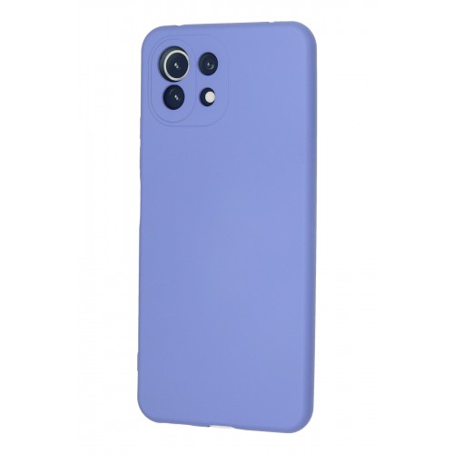 Newface Xiaomi Mİ 11 Lite Kılıf Nano içi Kadife Silikon - Lila Newface Xiaomi Mİ 11 Lite Kılıf Nano içi Kadife Silikon - Lila