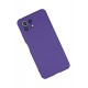 Newface Xiaomi Mİ 11 Lite Kılıf Nano içi Kadife Silikon - Mor Newface Xiaomi Mİ 11 Lite Kılıf Nano içi Kadife Silikon - Mor