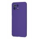 Newface Xiaomi Mİ 11 Lite Kılıf Nano içi Kadife Silikon - Mor Newface Xiaomi Mİ 11 Lite Kılıf Nano içi Kadife Silikon - Mor
