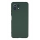 Newface Xiaomi Mİ 11 Lite Kılıf Nano içi Kadife Silikon - Koyu Yeşil Newface Xiaomi Mİ 11 Lite Kılıf Nano içi Kadife Silikon - Koyu Yeşil