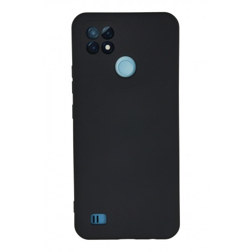 Newface Realme C21 Kılıf Nano içi Kadife Silikon - Lacivert Newface Realme C21 Kılıf Nano içi Kadife Silikon - Lacivert