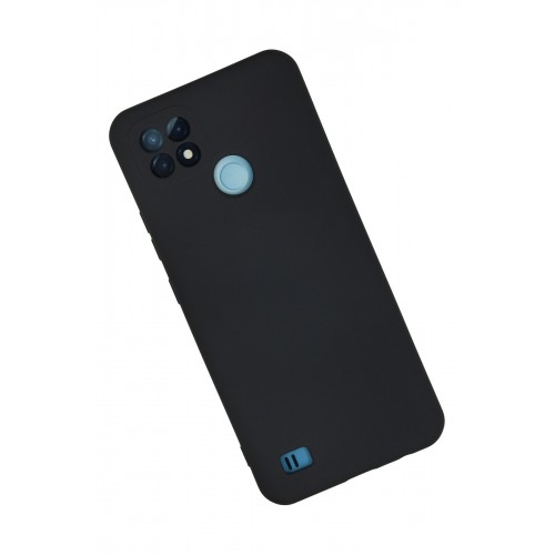 Newface Realme C21 Kılıf Nano içi Kadife Silikon - Lacivert Newface Realme C21 Kılıf Nano içi Kadife Silikon - Lacivert