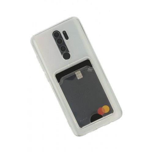 Newface Xiaomi Redmi Note 8 Pro Kılıf Kart Şeffaf Silikon - Şeffaf Newface Xiaomi Redmi Note 8 Pro Kılıf Kart Şeffaf Silikon - Şeffaf