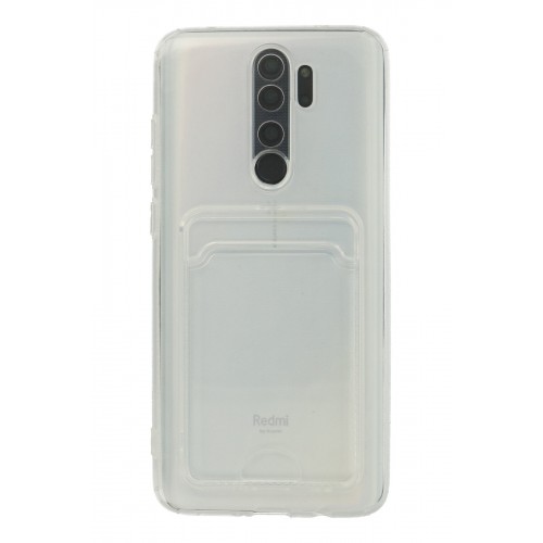 Newface Xiaomi Redmi Note 8 Pro Kılıf Kart Şeffaf Silikon - Şeffaf Newface Xiaomi Redmi Note 8 Pro Kılıf Kart Şeffaf Silikon - Şeffaf