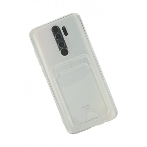 Newface Xiaomi Redmi Note 8 Pro Kılıf Kart Şeffaf Silikon - Şeffaf Newface Xiaomi Redmi Note 8 Pro Kılıf Kart Şeffaf Silikon - Şeffaf