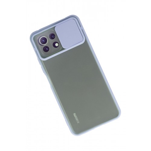 Newface Xiaomi Mİ 11 Lite Kılıf Palm Buzlu Kamera Sürgülü Silikon - Lila Newface Xiaomi Mİ 11 Lite Kılıf Palm Buzlu Kamera Sürgülü Silikon - Lila