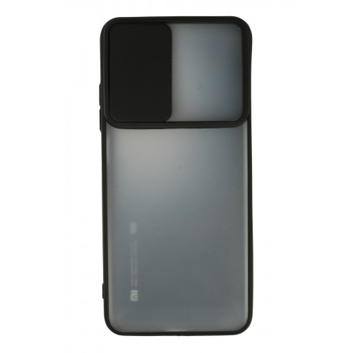 Newface Xiaomi Mi 10T Kılıf Palm Buzlu Kamera Sürgülü Silikon - Siyah Newface Xiaomi Mi 10T Kılıf Palm Buzlu Kamera Sürgülü Silikon - Siyah