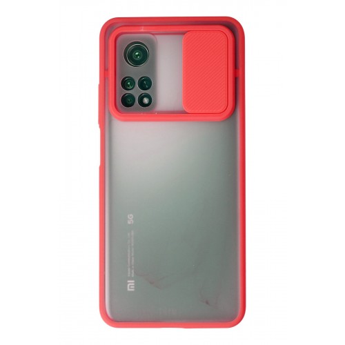 Newface Xiaomi Mi 10T Kılıf Palm Buzlu Kamera Sürgülü Silikon - Kırmızı Newface Xiaomi Mi 10T Kılıf Palm Buzlu Kamera Sürgülü Silikon - Kırmızı