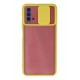 Newface Xiaomi Redmi Note 9 4G Kılıf Palm Buzlu Kamera Sürgülü Silikon - Sarı Newface Xiaomi Redmi Note 9 4G Kılıf Palm Buzlu Kamera Sürgülü Silikon - Sarı