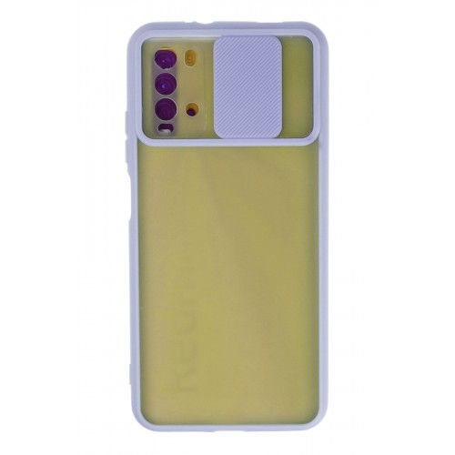 Newface Xiaomi Redmi 9T Kılıf Palm Buzlu Kamera Sürgülü Silikon - Lila Newface Xiaomi Redmi 9T Kılıf Palm Buzlu Kamera Sürgülü Silikon - Lila