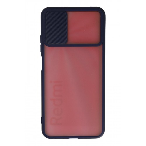 Newface Xiaomi Redmi 9T Kılıf Palm Buzlu Kamera Sürgülü Silikon - Lacivert Newface Xiaomi Redmi 9T Kılıf Palm Buzlu Kamera Sürgülü Silikon - Lacivert