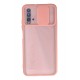 Newface Xiaomi Redmi 9T Kılıf Palm Buzlu Kamera Sürgülü Silikon - Pembe Newface Xiaomi Redmi 9T Kılıf Palm Buzlu Kamera Sürgülü Silikon - Pembe