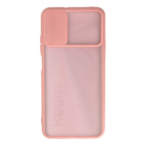 Newface Xiaomi Redmi 9T Kılıf Palm Buzlu Kamera Sürgülü Silikon - Pembe Newface Xiaomi Redmi 9T Kılıf Palm Buzlu Kamera Sürgülü Silikon - Pembe