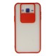 Newface Samsung Galaxy J7 Kılıf Palm Buzlu Kamera Sürgülü Silikon - Kırmızı Newface Samsung Galaxy J7 Kılıf Palm Buzlu Kamera Sürgülü Silikon - Kırmızı