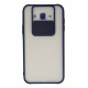 Newface Samsung Galaxy J7 Kılıf Palm Buzlu Kamera Sürgülü Silikon - Lacivert Newface Samsung Galaxy J7 Kılıf Palm Buzlu Kamera Sürgülü Silikon - Lacivert