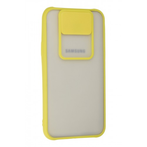 Newface Samsung Galaxy J7 Kılıf Palm Buzlu Kamera Sürgülü Silikon - Sarı Newface Samsung Galaxy J7 Kılıf Palm Buzlu Kamera Sürgülü Silikon - Sarı