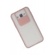 Newface Samsung Galaxy J7 Kılıf Palm Buzlu Kamera Sürgülü Silikon - Pembe Newface Samsung Galaxy J7 Kılıf Palm Buzlu Kamera Sürgülü Silikon - Pembe