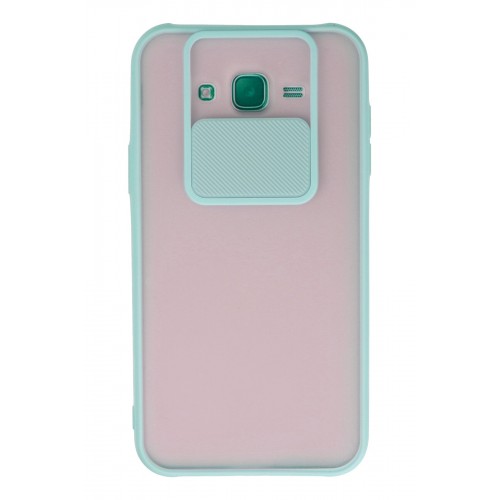 Newface Samsung Galaxy J7 Kılıf Palm Buzlu Kamera Sürgülü Silikon - Turkuaz Newface Samsung Galaxy J7 Kılıf Palm Buzlu Kamera Sürgülü Silikon - Turkuaz