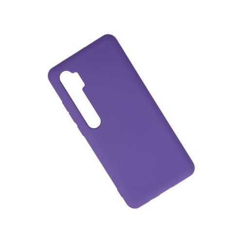 Newface Xiaomi Mi Note 10 Lite Kılıf Nano içi Kadife Silikon - Mor Newface Xiaomi Mi Note 10 Lite Kılıf Nano içi Kadife Silikon - Mor