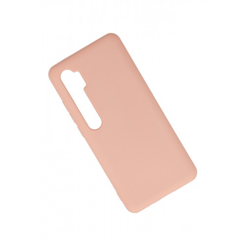 Newface Xiaomi Mi Note 10 Lite Kılıf Nano içi Kadife Silikon - Pudra Newface Xiaomi Mi Note 10 Lite Kılıf Nano içi Kadife Silikon - Pudra