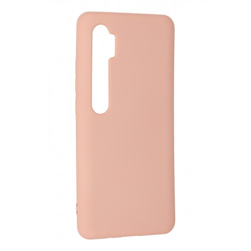 Newface Xiaomi Mi Note 10 Lite Kılıf Nano içi Kadife Silikon - Pudra Newface Xiaomi Mi Note 10 Lite Kılıf Nano içi Kadife Silikon - Pudra
