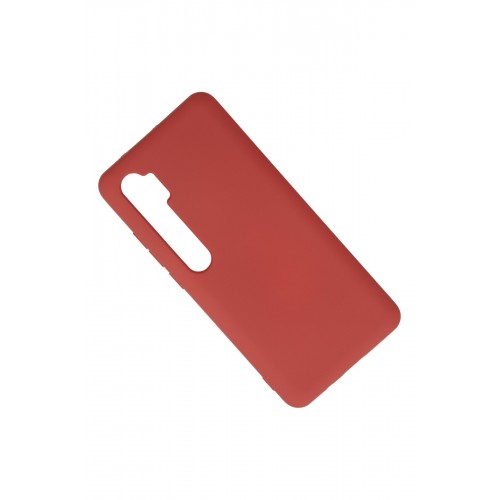 Newface Xiaomi Mi Note 10 Lite Kılıf Nano içi Kadife Silikon - Kiremit Newface Xiaomi Mi Note 10 Lite Kılıf Nano içi Kadife Silikon - Kiremit
