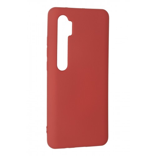 Newface Xiaomi Mi Note 10 Lite Kılıf Nano içi Kadife Silikon - Kiremit Newface Xiaomi Mi Note 10 Lite Kılıf Nano içi Kadife Silikon - Kiremit