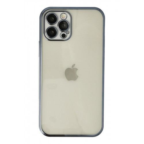Newface iPhone 12 Pro Kılıf Razer Lensli Silikon - Mavi Newface iPhone 12 Pro Kılıf Razer Lensli Silikon - Mavi