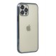 Newface iPhone 12 Pro Kılıf Razer Lensli Silikon - Mavi Newface iPhone 12 Pro Kılıf Razer Lensli Silikon - Mavi