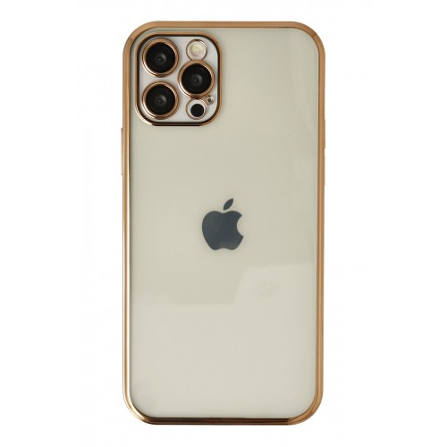 Newface iPhone 12 Pro Kılıf Razer Lensli Silikon - Gold Newface iPhone 12 Pro Kılıf Razer Lensli Silikon - Gold
