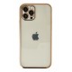 Newface iPhone 12 Pro Kılıf Razer Lensli Silikon - Gold Newface iPhone 12 Pro Kılıf Razer Lensli Silikon - Gold