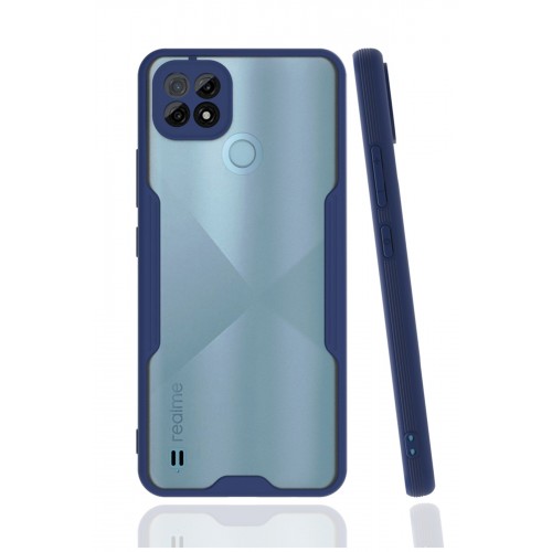 Newface Realme C21 Kılıf Platin Silikon - Lacivert Newface Realme C21 Kılıf Platin Silikon - Lacivert