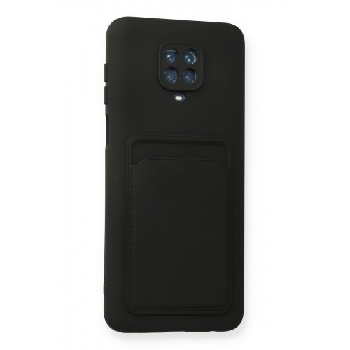 Newface Xiaomi Redmi Note 9S Kılıf Kelvin Kartvizitli Silikon - Siyah Newface Xiaomi Redmi Note 9S Kılıf Kelvin Kartvizitli Silikon - Siyah