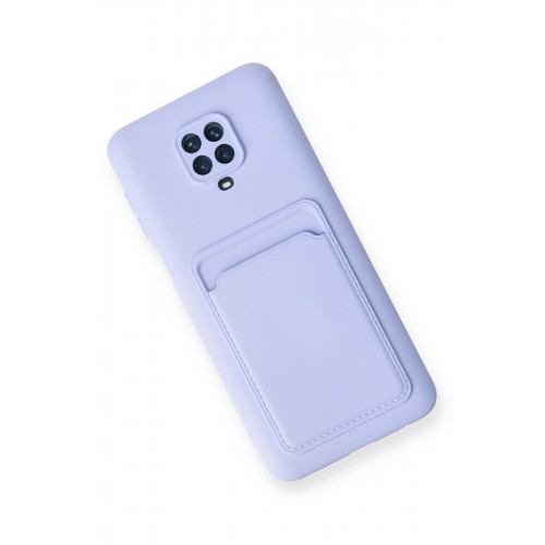 Newface Xiaomi Redmi Note 9S Kılıf Kelvin Kartvizitli Silikon - Lila Newface Xiaomi Redmi Note 9S Kılıf Kelvin Kartvizitli Silikon - Lila