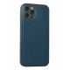 Newface iPhone 12 Pro Max Kılıf Coco Deri Silikon Kapak - Mavi Newface iPhone 12 Pro Max Kılıf Coco Deri Silikon Kapak - Mavi