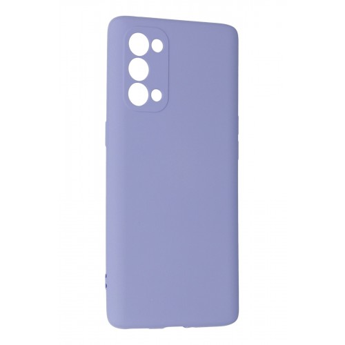 Newface Oppo Reno 5 Pro Kılıf Nano içi Kadife Silikon - Lila Newface Oppo Reno 5 Pro Kılıf Nano içi Kadife Silikon - Lila