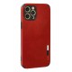 Newface iPhone 12 Pro Max Kılıf Loop Deri Silikon - Kırmızı Newface iPhone 12 Pro Max Kılıf Loop Deri Silikon - Kırmızı