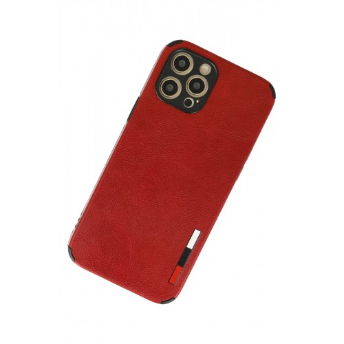 Newface iPhone 12 Pro Max Kılıf Loop Deri Silikon - Kırmızı Newface iPhone 12 Pro Max Kılıf Loop Deri Silikon - Kırmızı