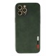 Newface iPhone 12 Pro Max Kılıf Loop Deri Silikon - Yeşil Newface iPhone 12 Pro Max Kılıf Loop Deri Silikon - Yeşil