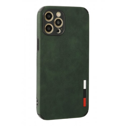 Newface iPhone 12 Pro Max Kılıf Loop Deri Silikon - Yeşil Newface iPhone 12 Pro Max Kılıf Loop Deri Silikon - Yeşil