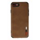 Newface iPhone 7 Kılıf Loop Deri Silikon - Kahverengi Newface iPhone 7 Kılıf Loop Deri Silikon - Kahverengi
